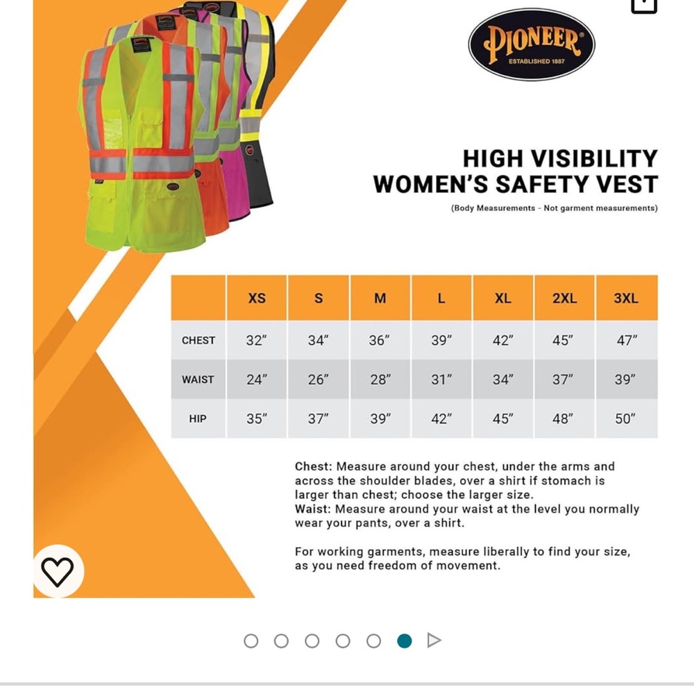 Women’s safety vest